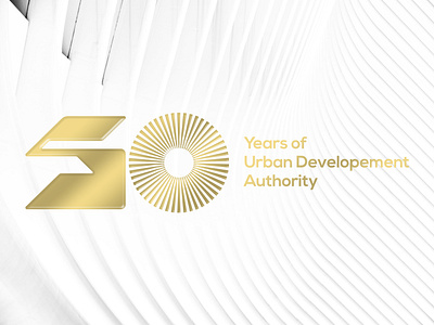 Urban Development Authority's 50th Anniversary Logo