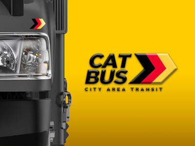 Cat Bus branding logo logomark transportation