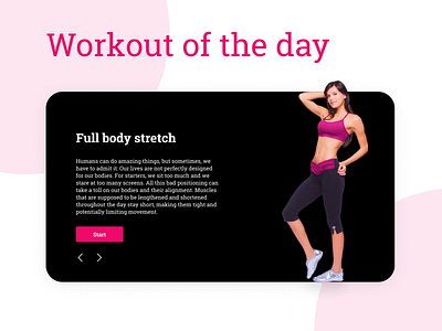 Workout of the day awesome design behance challange daily 100 daily 100 challenge daily ui dailyui dailyuichallenge day62 design dribbbble ui ux design uidesign uiux design ultimate ui userinterfacedesign