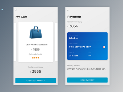 100 Days Challenge Day-002 Simple checkout flow android app behance challange checkout daily 100 challenge daily ui 002 dailyui dailyuichallenge mobile app design payment ui ux design ui ux design uidesign uiux ultimate ultimate ui userinterfacedesign