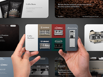 Coffee Solutions UI/UX Design