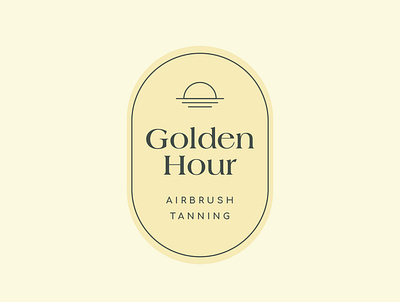 Warm, minimalistic sun logo design branding combinationmark golden graphic design logo sun typography