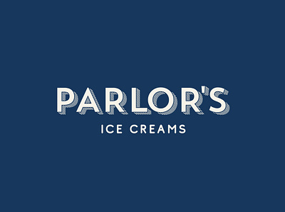 Vintage Ice-Cream Shop Logo Design branding foodandbeverage graphic design icecream logo restaurantbranding typography wordmark