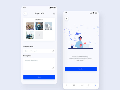Real estate mobile app / property listing by Josim Uddin on Dribbble