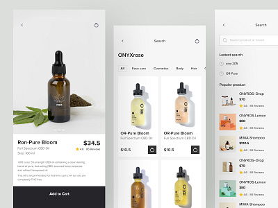 Organic Skin care eCommerce app