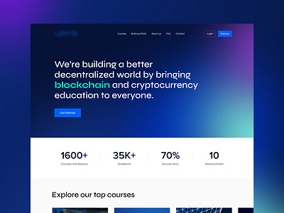 Blockchain Learning website