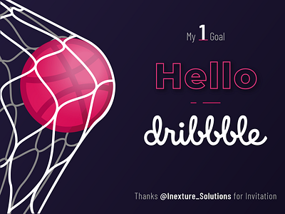 Hello, dribbble!