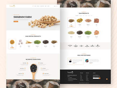 Grocery Shop Landing Page