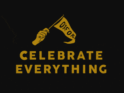 Oxford Pennant | Celebrate Everything animation graphics homes logo monterey motion script type