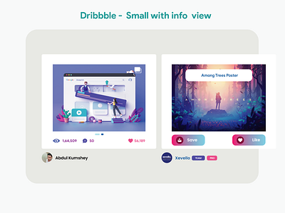 New Grid View - For Dribbble