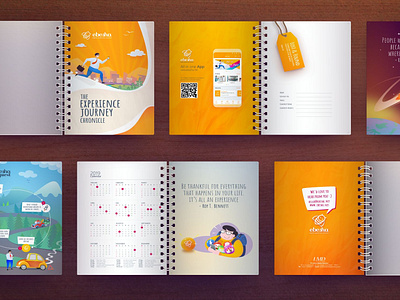Agenda Book Design agenda branding calendar design design graphic design graphics illustration print vector vector illustration
