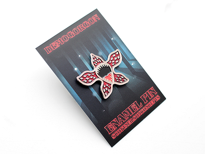 Demogorgon Pin Backer