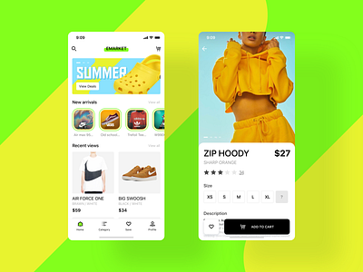 E-Commerce app app design ecommerce ui ux