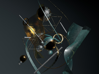 C4D mass of objects adobe aero ar c4d textures