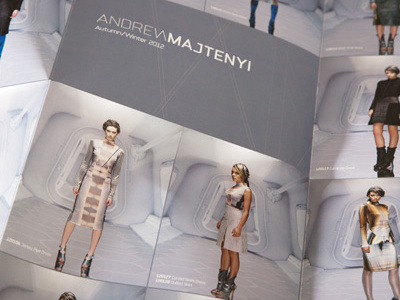 Lookbook Andrew Majtenyi brochure fashion lookbook