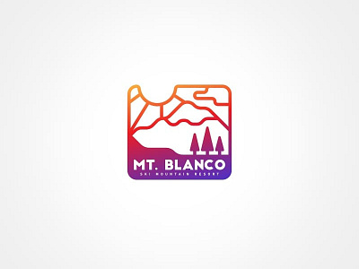 Mt. Blanco dailylogochallenge design illustrator illustrator cc logo overwatch