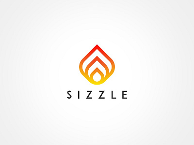 Sizzle dailylogochallenge design fire flame icon illustrator illustrator cc logo logodesign logos sizzle vector