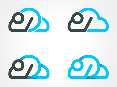 cloud4 cloud cumulous dailylogochallenge design icon illustrator illustrator cc logo logodesign vector
