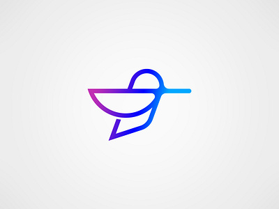 humming bird bird concept dailylogo dailylogochallenge design humming bird icon illustrator illustrator cc logo logodesign vector