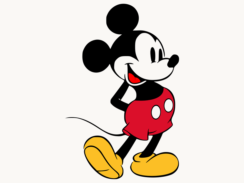 Mickey Mouse by Bishal Saha on Dribbble