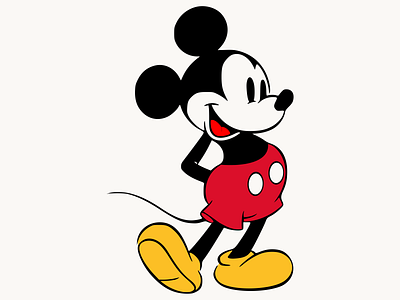 Mickey Mouse app branding design disney icon illustration mickeymouse minimal ui ux vector web