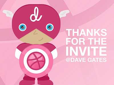 Captain Dribbble - Thanks, Dave Gates! captain comic book debut dribbble