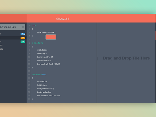 PSD - Code Editor by Dave Keller on Dribbble