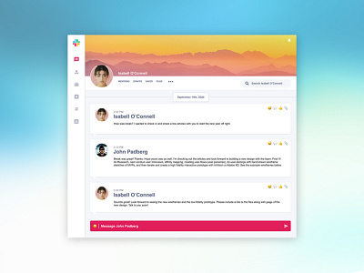 Slack UI Redesign