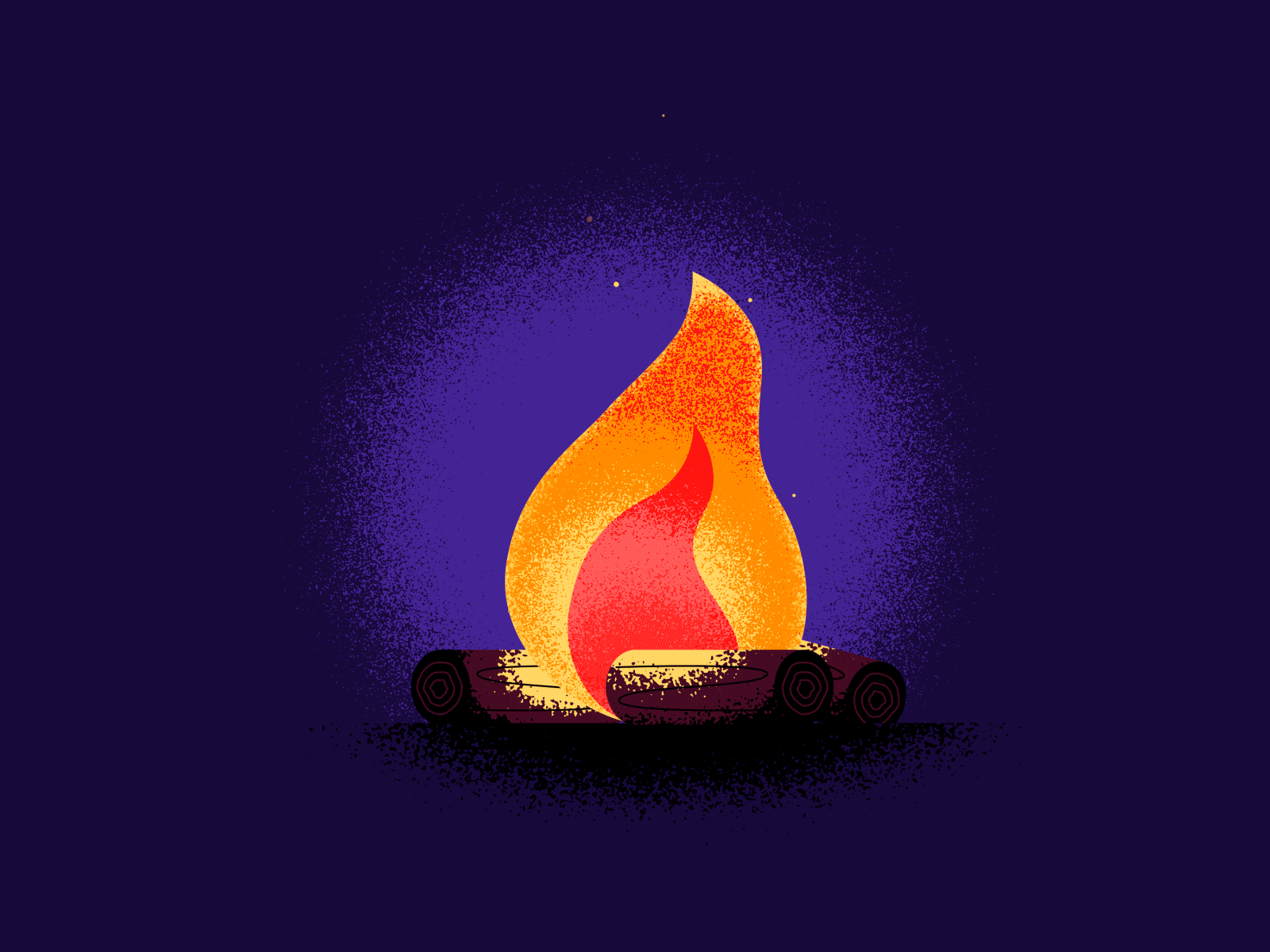 Fire animation by Szabó Andrea on Dribbble