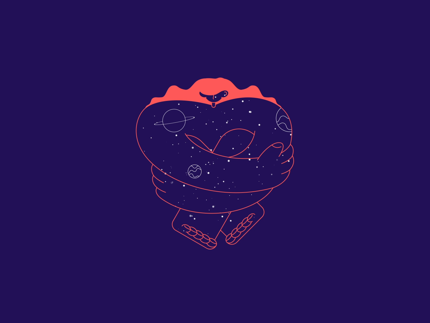 Self-love by Szabó Andrea on Dribbble