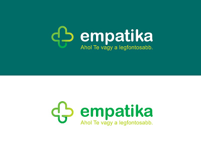 Empatika logo empathy heart logo pharmacy