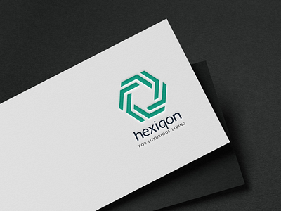 Hexiqon Volume icon design. logo design