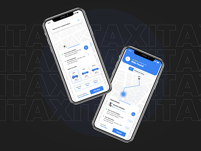 Blue Taxi-on the go service concept adobexd appdesign behance dailyui dribbblers gfxmob graphicdesignui ui uidesign userexperience userinterface