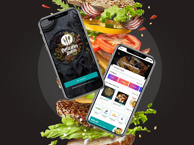 Food Delivery Mobile App UI Concept