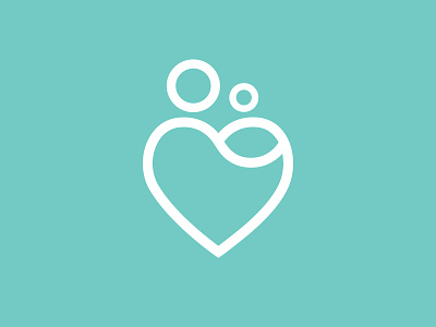 New Beginnings Homes (final) baby child embrace heart hope icon logo mother mother and baby mother and child new new beginning