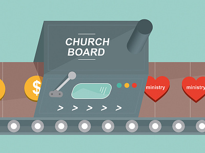 finance church editorial finance heart illustration ministry money