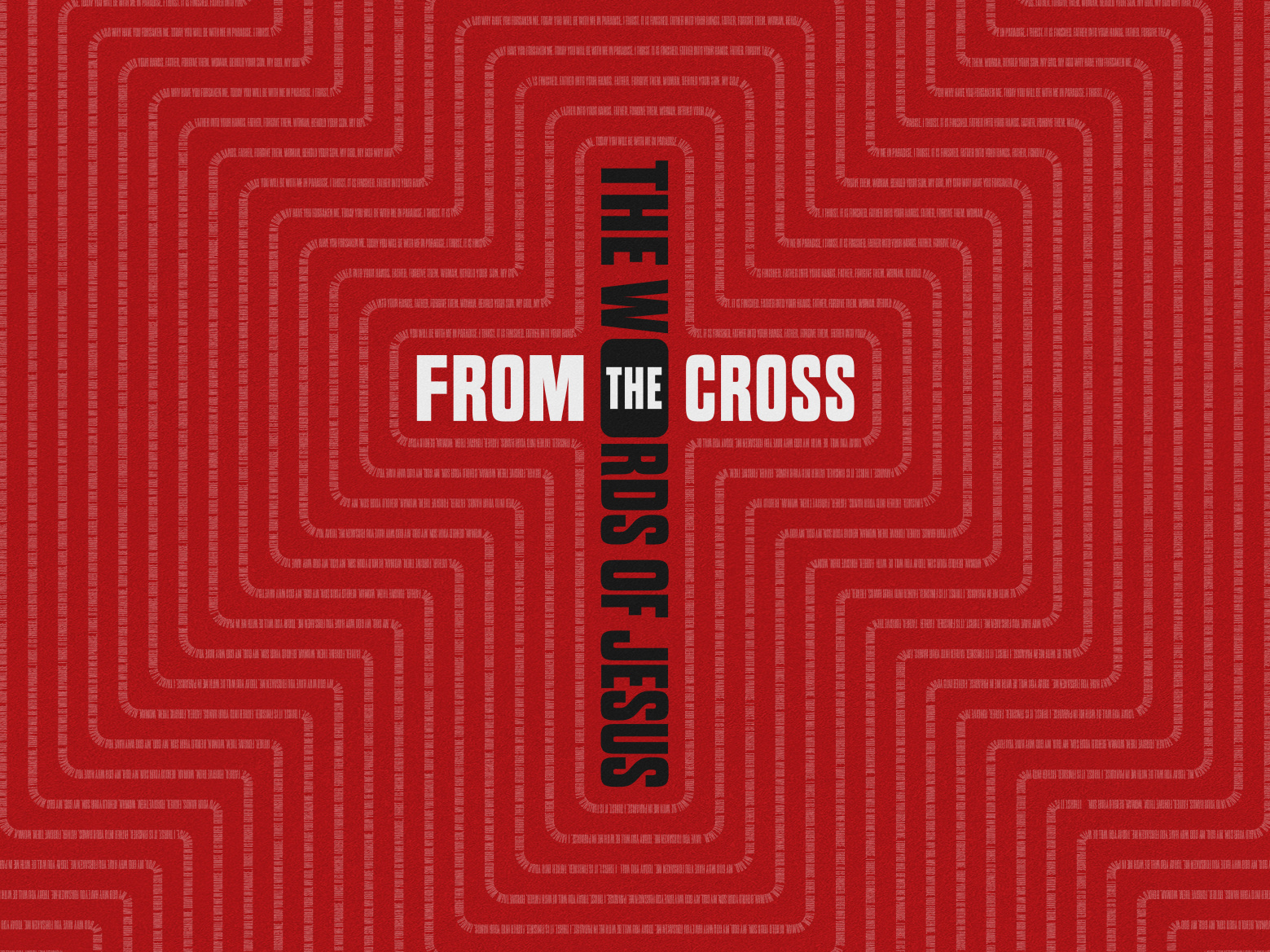 Mariners Church series design // FROM THE CROSS by Josh Thomassen on Dribbble