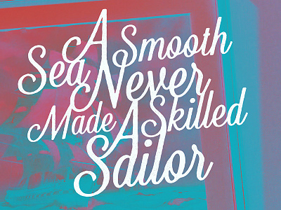 Skilled Sailor eastside font font sail sea ship simon walker smooth type