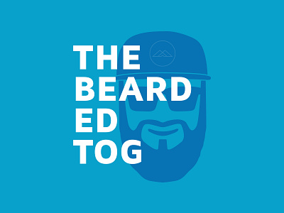 The Bearded Tog podcast logo beard bearded icon illustration logo photographer photography podcast