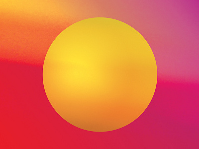 / COLOR / abstract bright circle colors gradient playful sun sunrise sunset texture