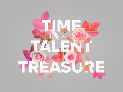 Time Talent Treasure