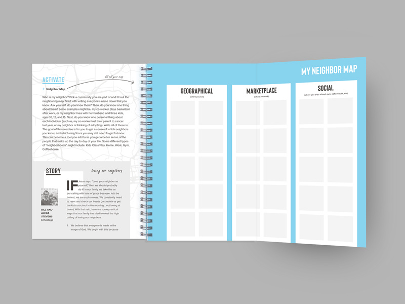 Neighbor Series Book stories editorial publishing church neighboring neighbor curriculum layout washington dc book