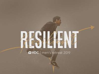 Resilient bounce church design jump leap resilient retreat theme