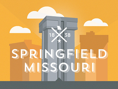 Springfield, Missouri city hammons tower illustration missouri orange springfield springfield missouri state tower