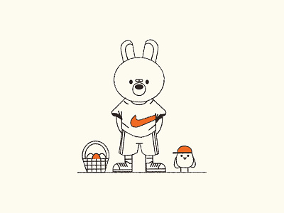 Happy Easter bunny chick clothing easter rabbit streetwear