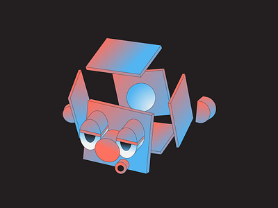 Put Together gradient illustration illustrator isometric