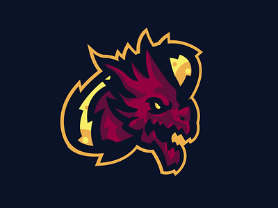 Dragon Mascot branding design esport esportlogo esports esportslogo gamer illustration logo mascot mascot logo vector