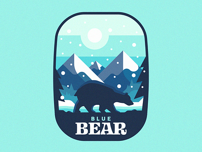 Blue Bear badge bear beer blue branding esport esportlogo esports gamer icon illustration mascot mascot logo