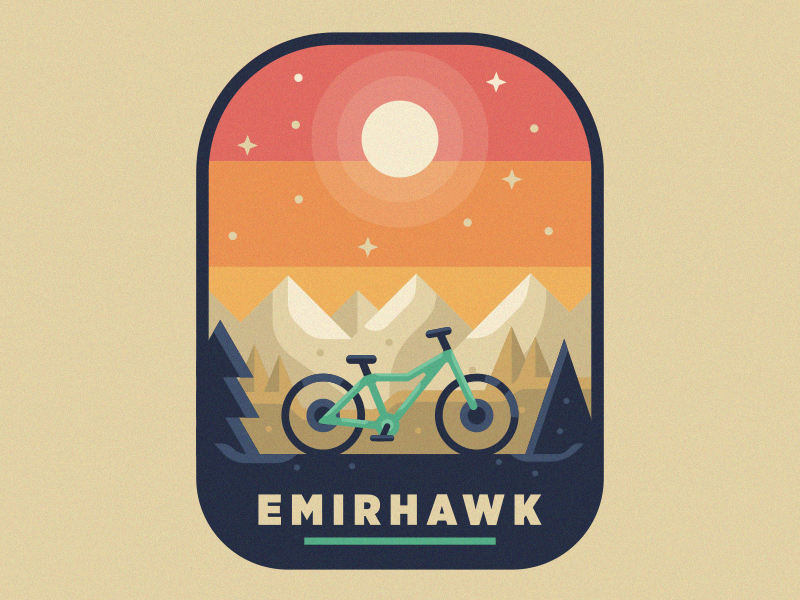 Mountain Bike by Defaced on Dribbble