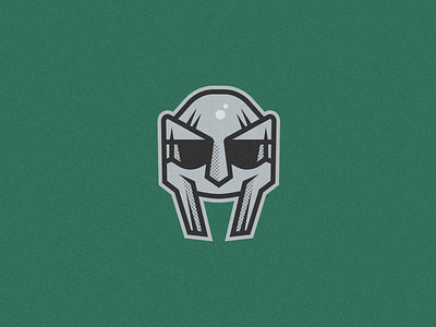 MF Doom badge doom helmet hiphop illustrator mascot mascotlogo mask mf doom music rap rapper spartan stormtrooper